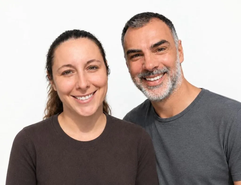 Maëlle Hutin et Cédric Hadjadj, ostéopathes au cabinet de Mauguio
